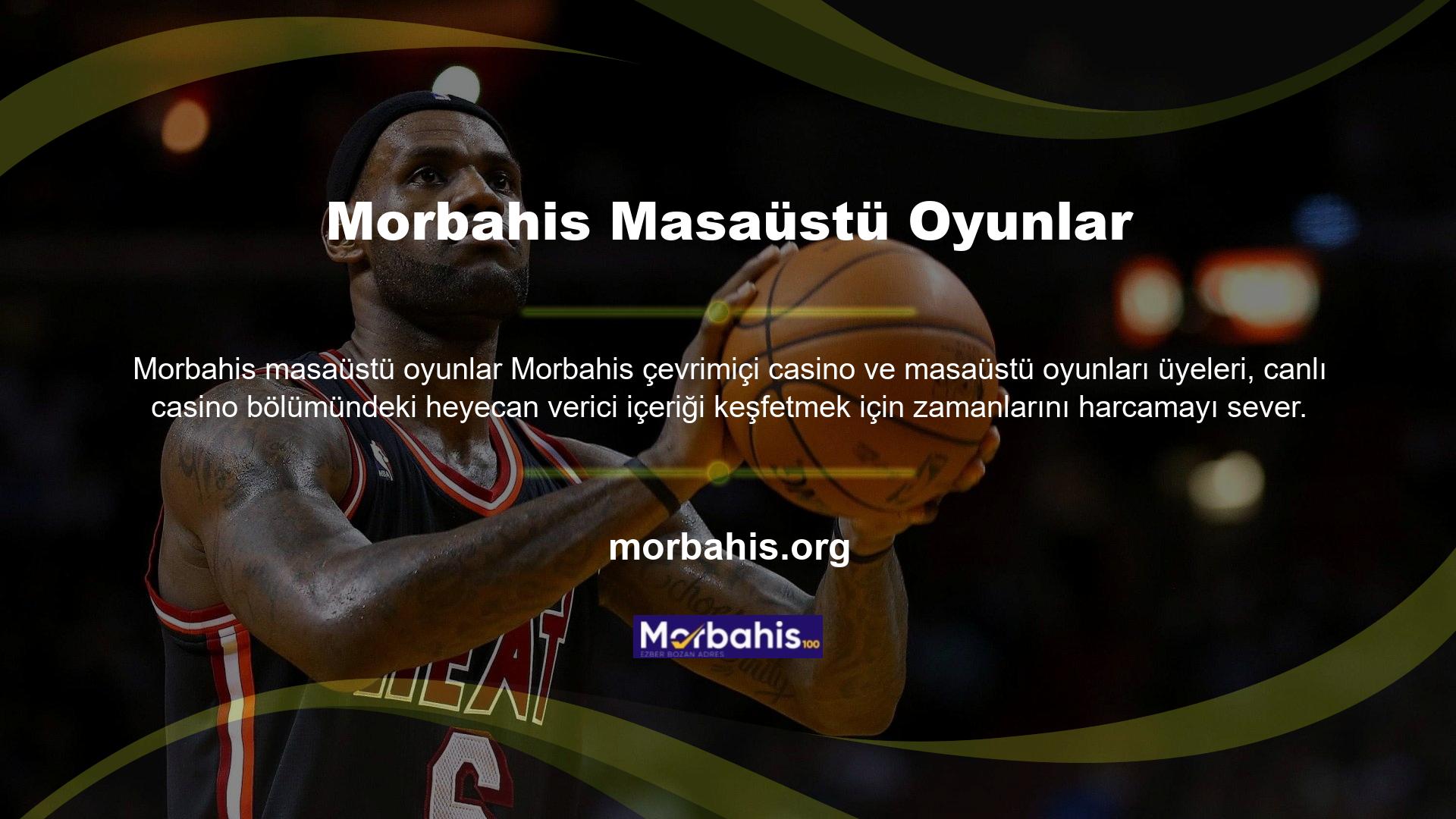 Yıllar geçtikçe Morbahis bağlılıkları ve bağlılıkları ile üyelere değerlerini kanıtladı